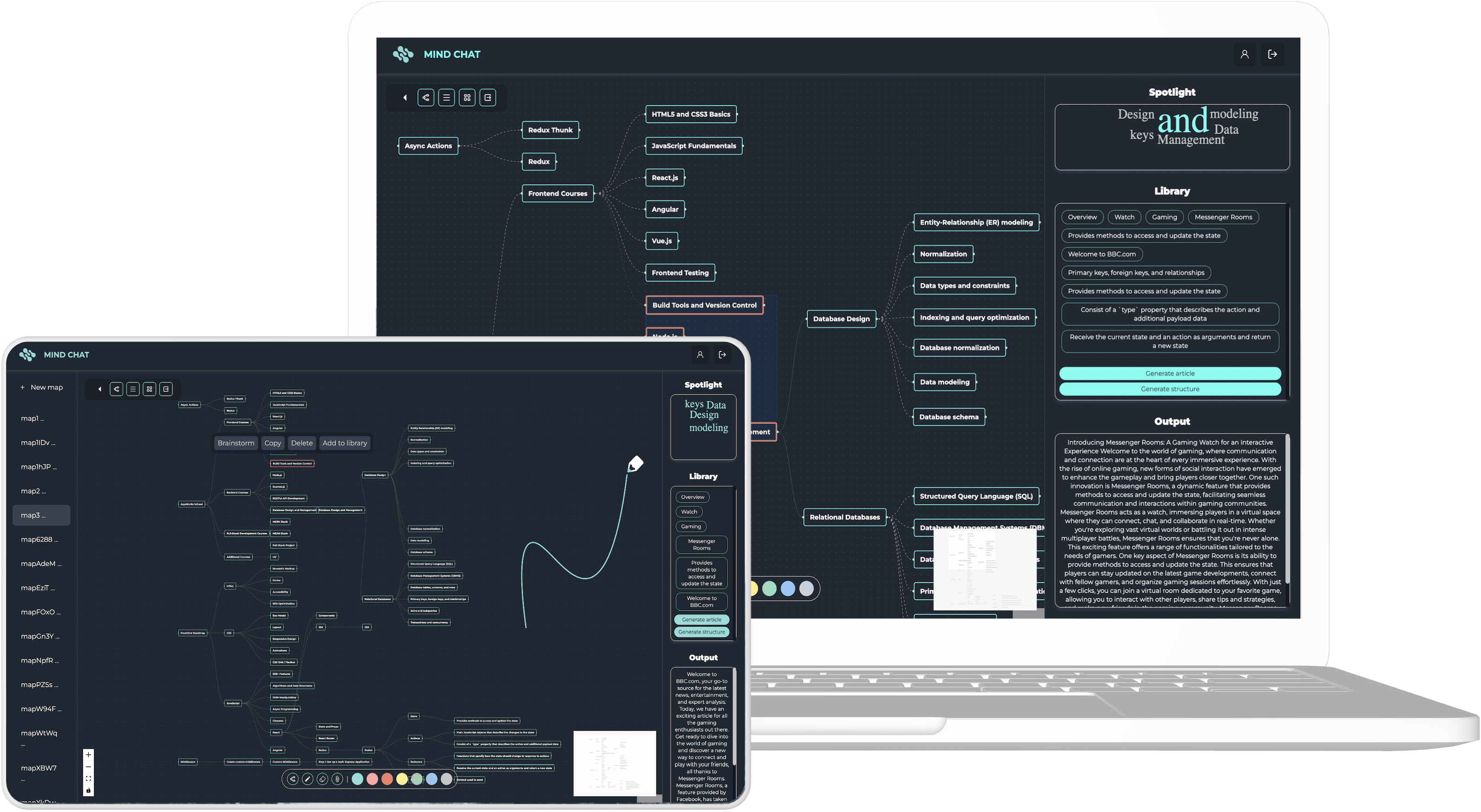 Using MindChat in multi-devices